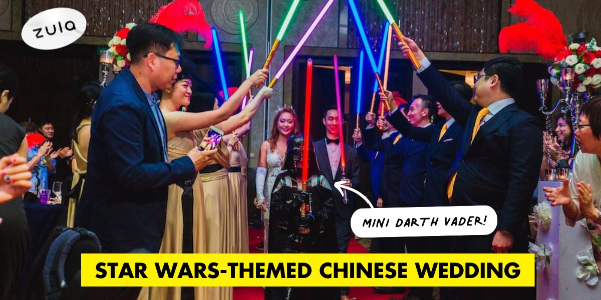 STAR WARS THEMED CHINESE WEDDING