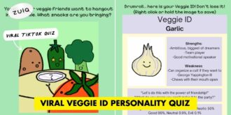 VEGGIE ID PERSONALITY QUIZ