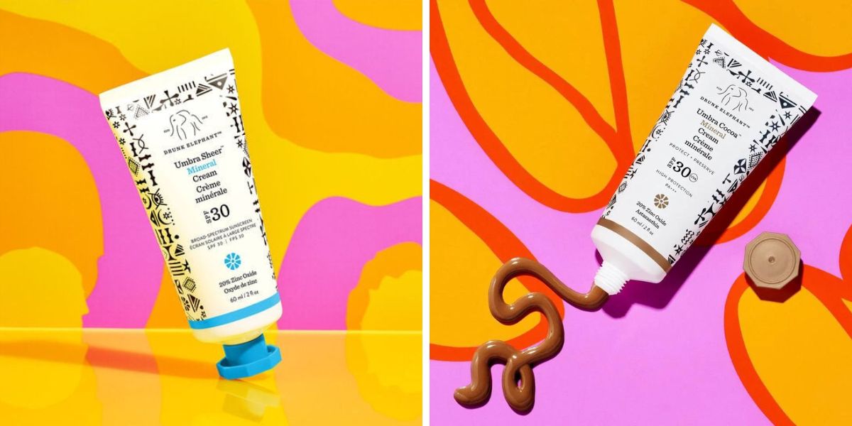 drunk elephant umbra mineral cream sunscreens