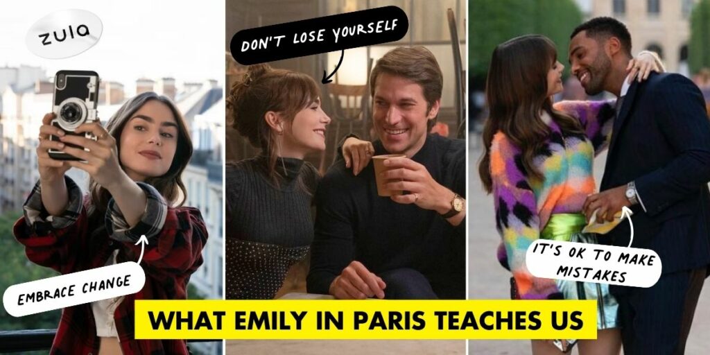 emily in paris life lessons cover