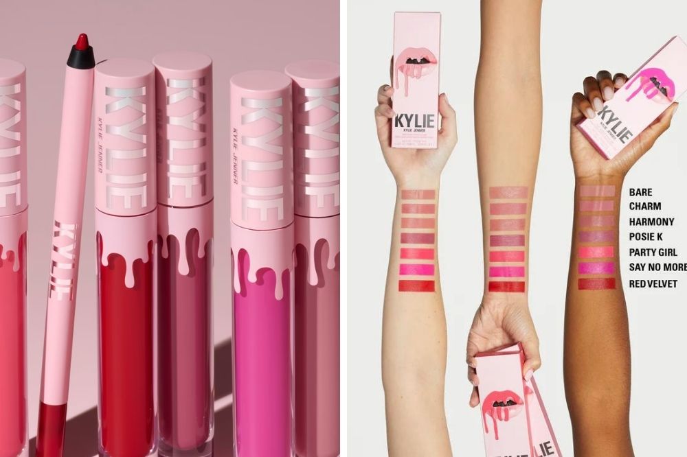 kylie cosmetics singapore - velvet lip kit