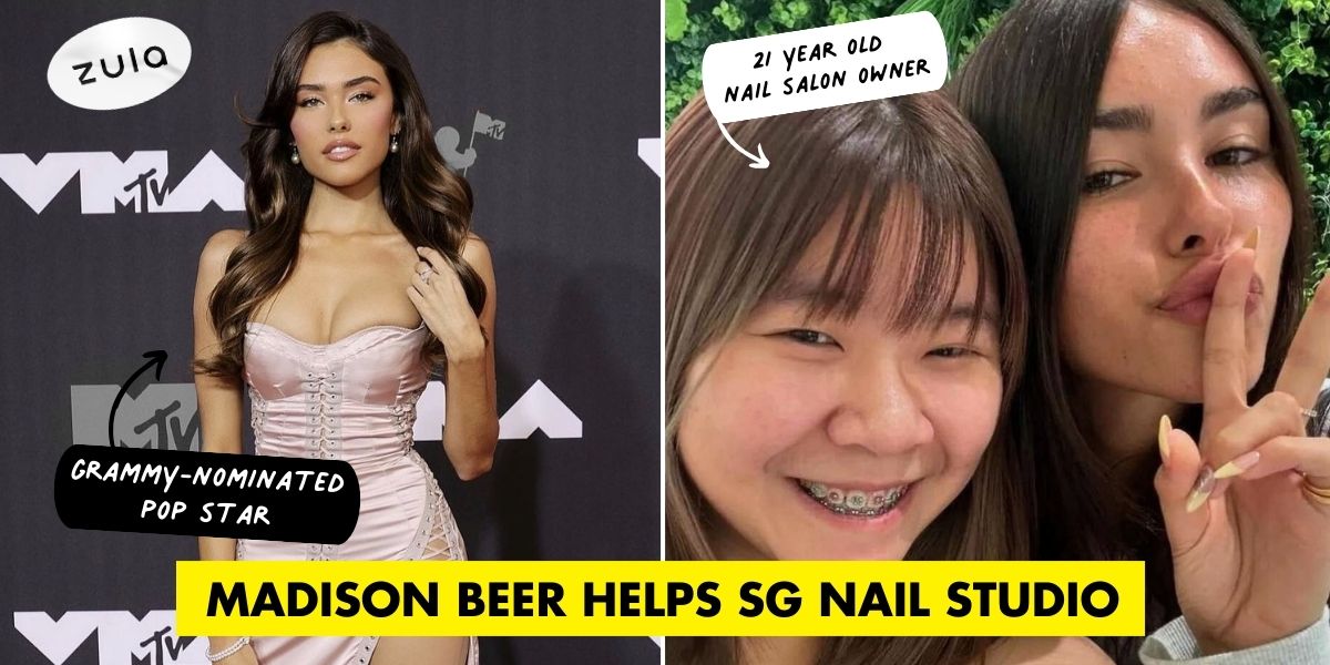 US Pop Star Madison Beer Pays Rent For Aljunied Nail Studio After They Fix Her Manicure