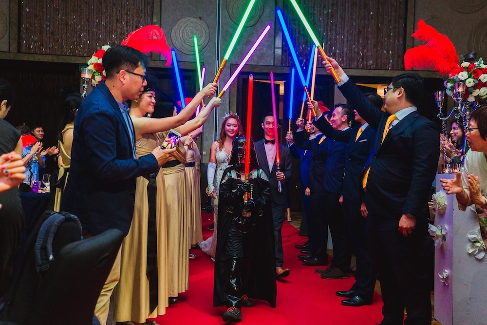 star wars lightsaber Guard of Honour