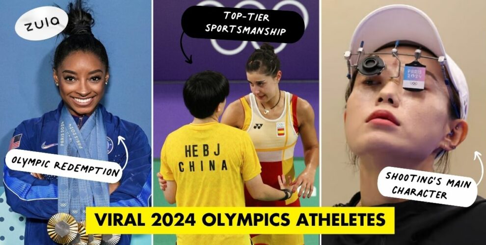 viral 2024 paris olympic athletes