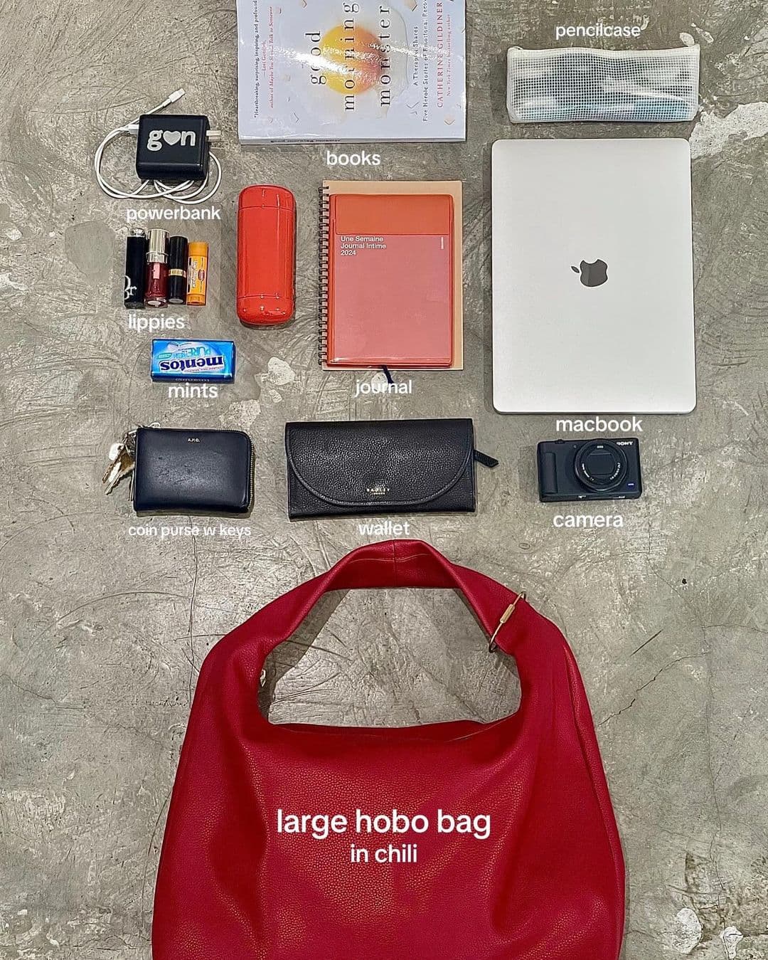 work bag - large hobo