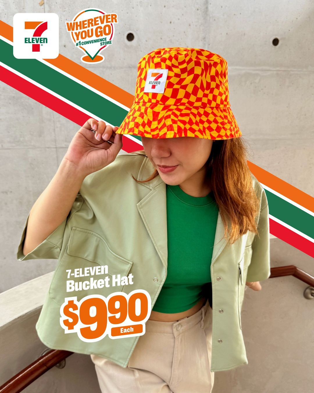 7 eleven - bucket hat