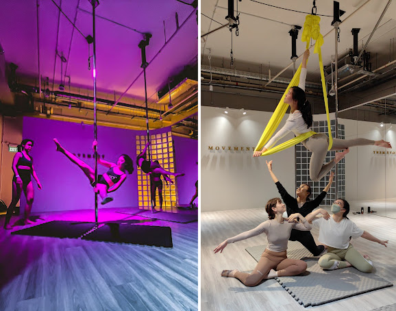 Pole Dancing Studio Singapore - Movement Pole & Aerial Sport