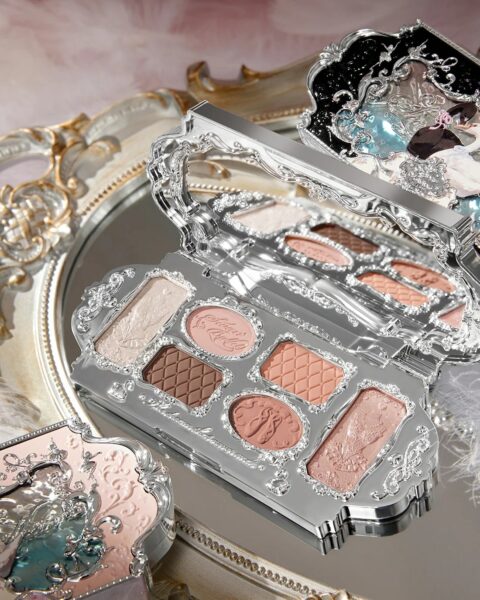 flower knows - swan ballet six-colour makeup palette