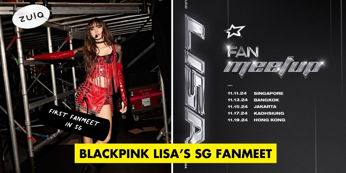 BLACKPINK’s Lisa To Host 1st Singapore Fanmeet On 11 November