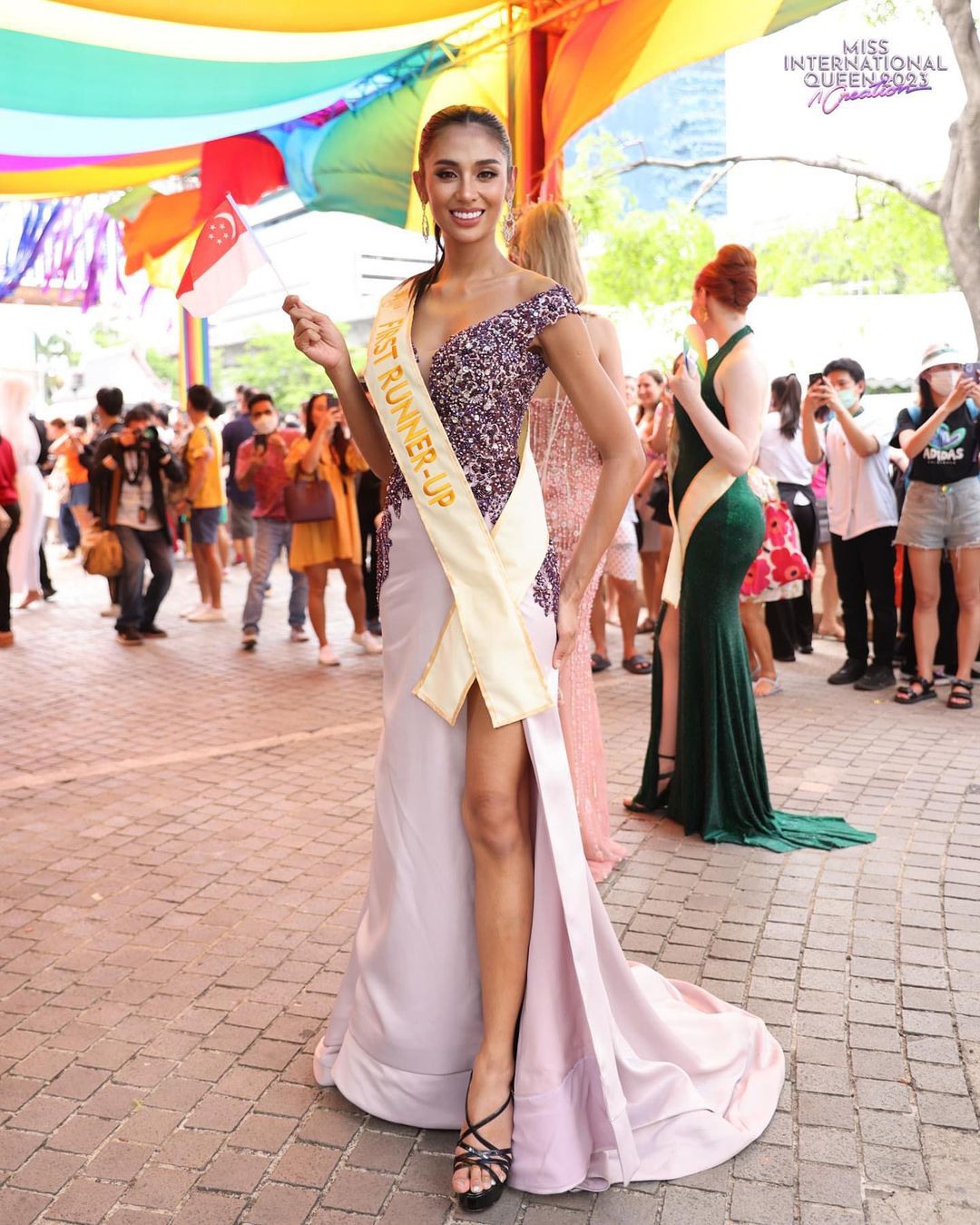 qatrisha zairyah - miss universe singapore pride parade