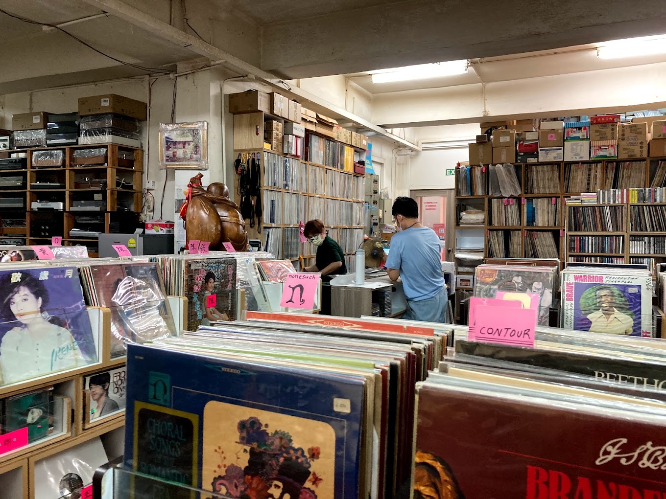 red point record warehouse - best vinyl shops singapore