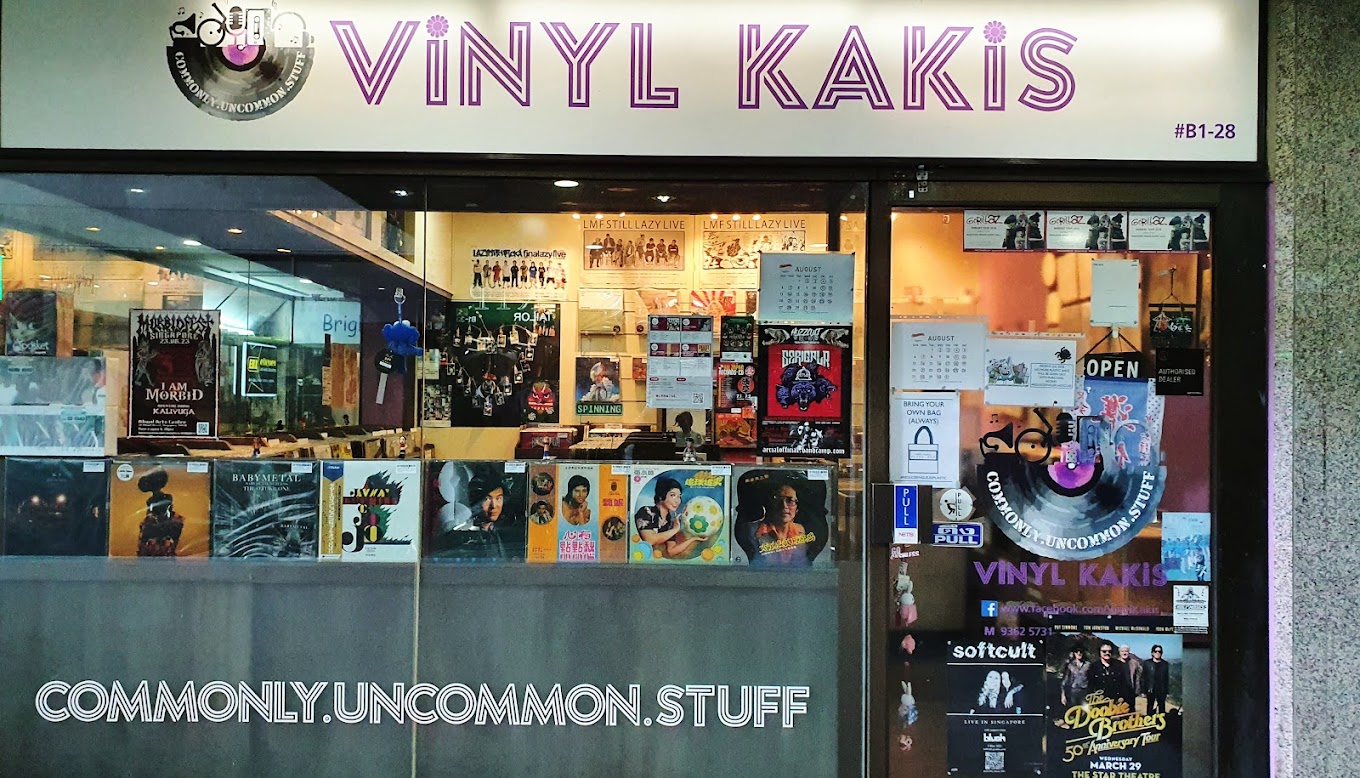 vinyl kakis - best vinyl stores singapore