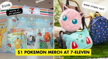 There’s A Pokémon-Themed 7-Eleven At Nex With $1 Figurines So You Can Collect ‘Em All