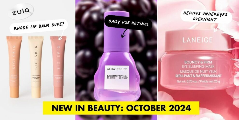 NEW BEAUTY PRODUCTS OCTOBER 2024