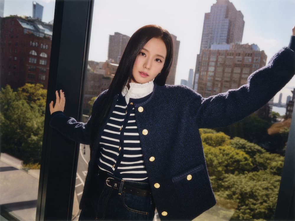 blackpink jisoo tommy hilfiger campaign images