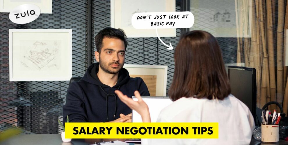 how to negotiate your first salary