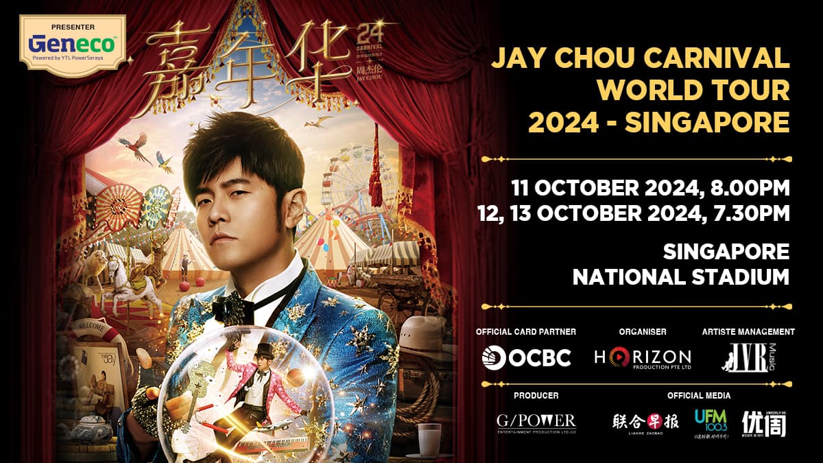 jay chou concert things to do in singapore