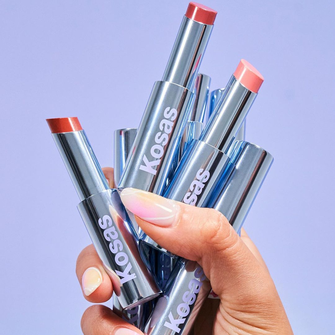 kosas - wet stick moisturizing shiny sheer lipstick