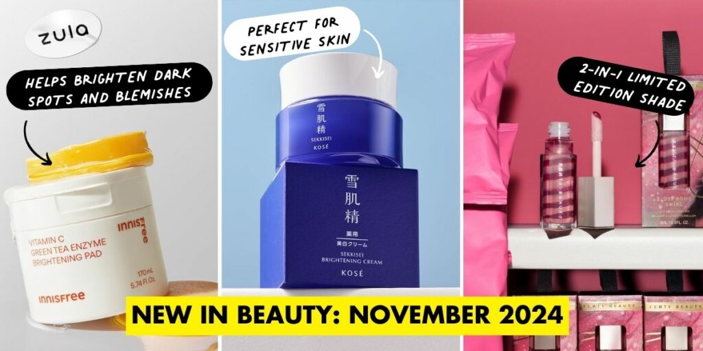 New Beauty Launches November Cover