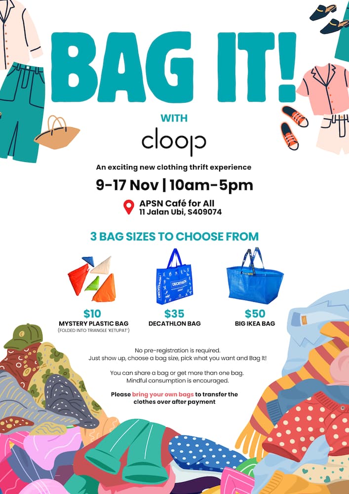 bag it with cloop singapore