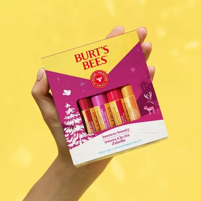 burts bees lip balm gift set