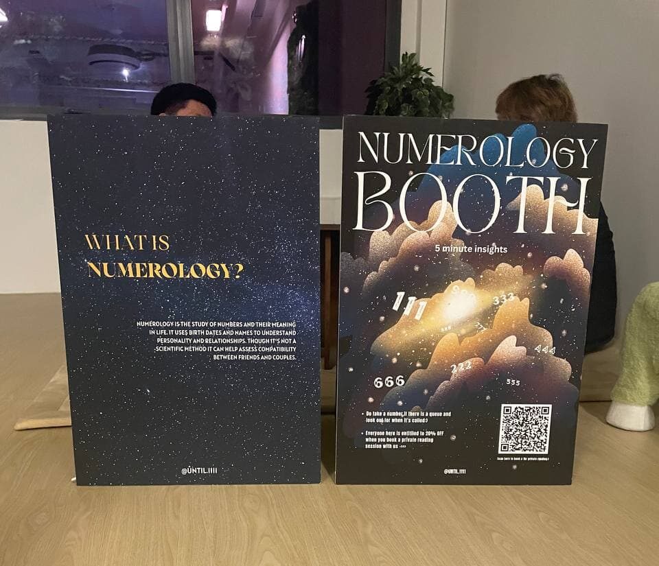 numerology booth