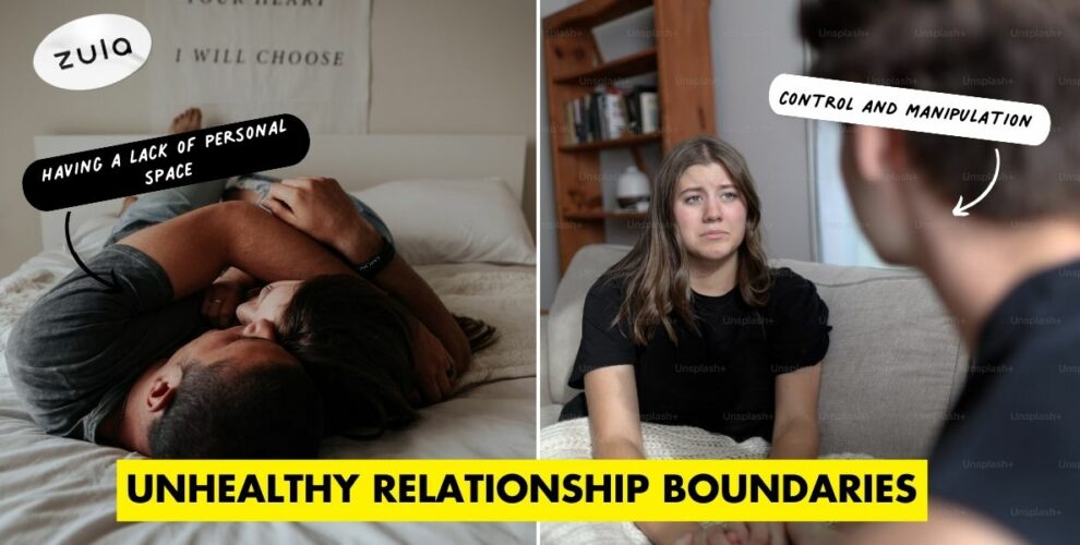 unhealthy relationship boundaries cover image