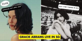 gracie abrams live in sg cover pic