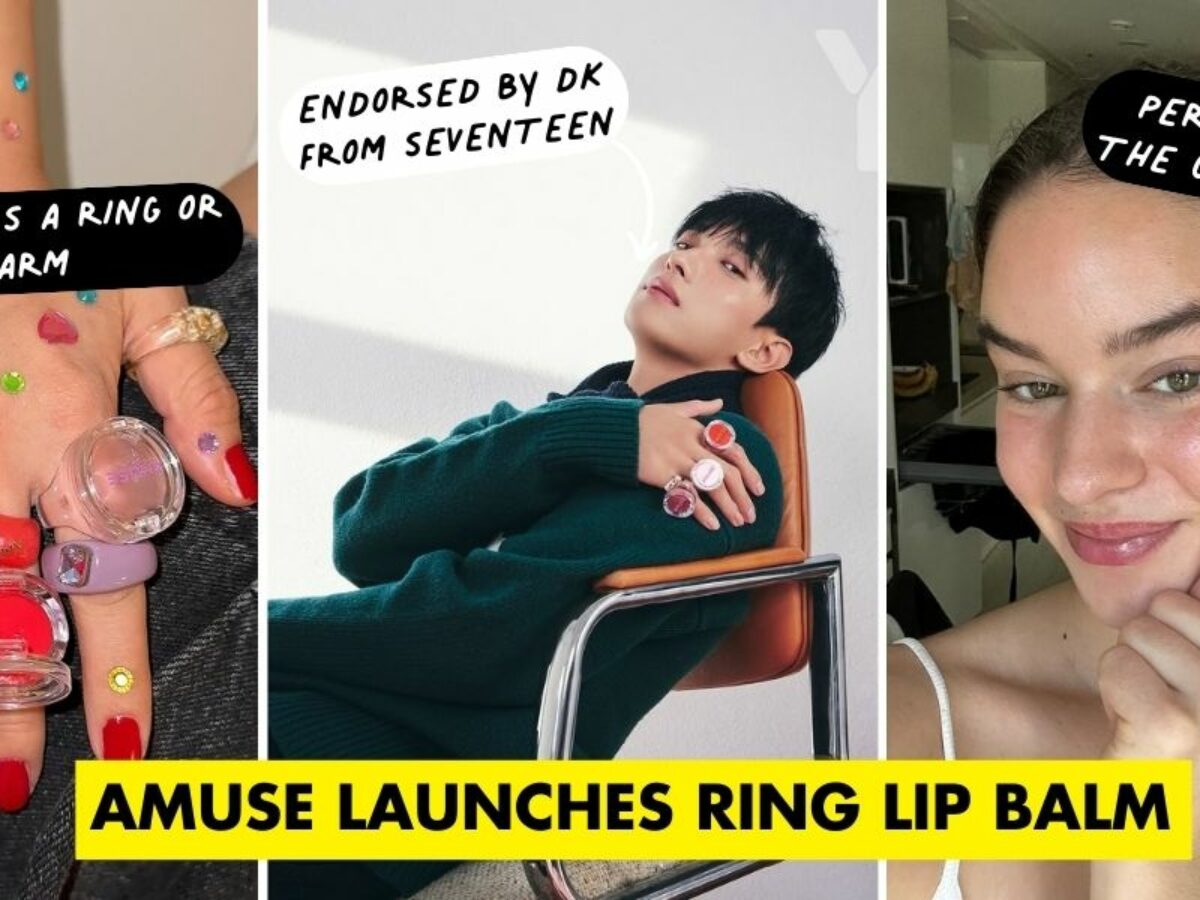 AMUSE Ring Lip Balms Have Launched In Singapore