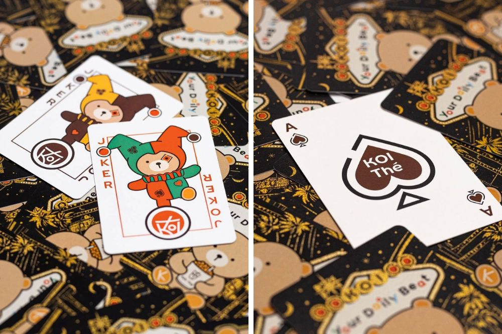 KOI poker card set 