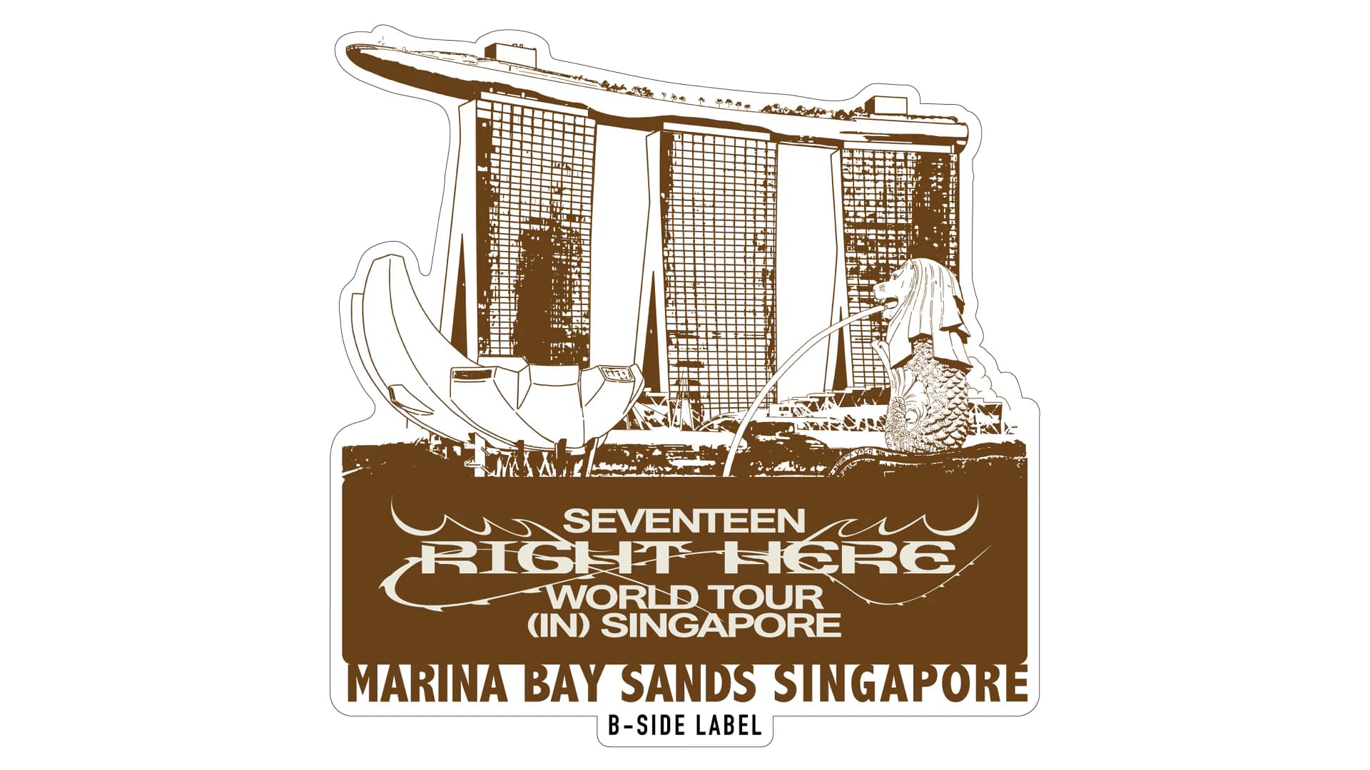 seventeen pop-up events: MBS sticker