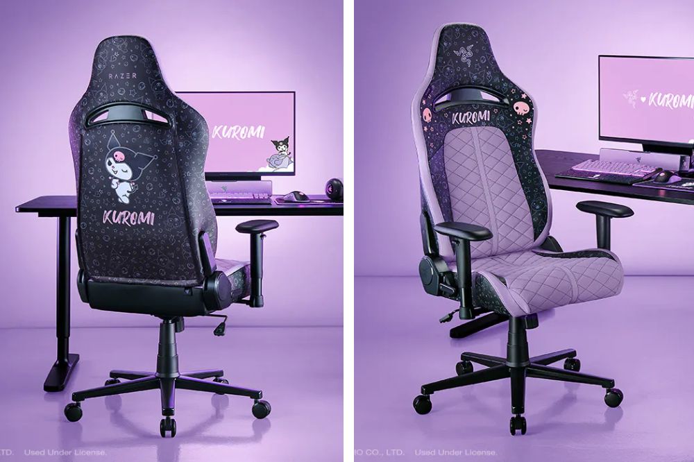 kuromi razer - gaming chair