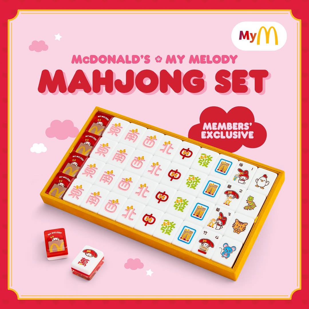 mcdonald's my melody mahjong