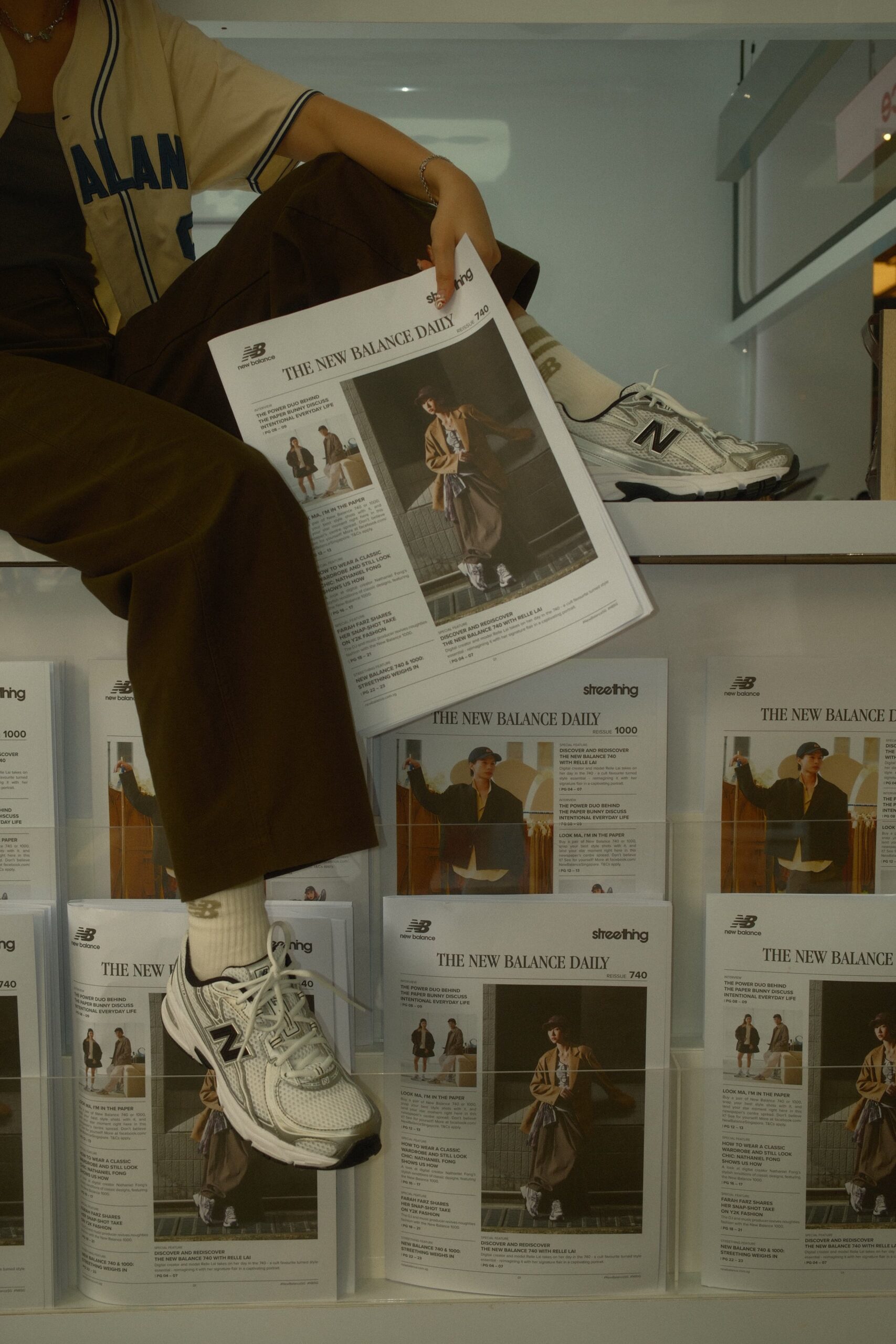 New Balance Pop-Up Newspaper