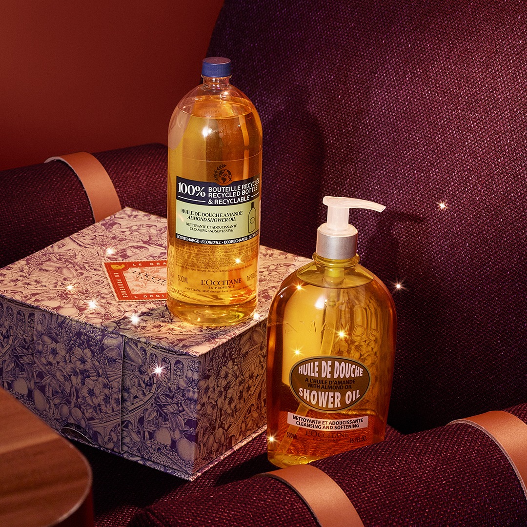almond shower oil