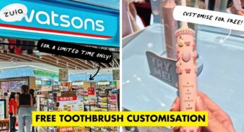Customise Your Electric Toothbrush For Free At The CloseUp Watsons Pop-Up