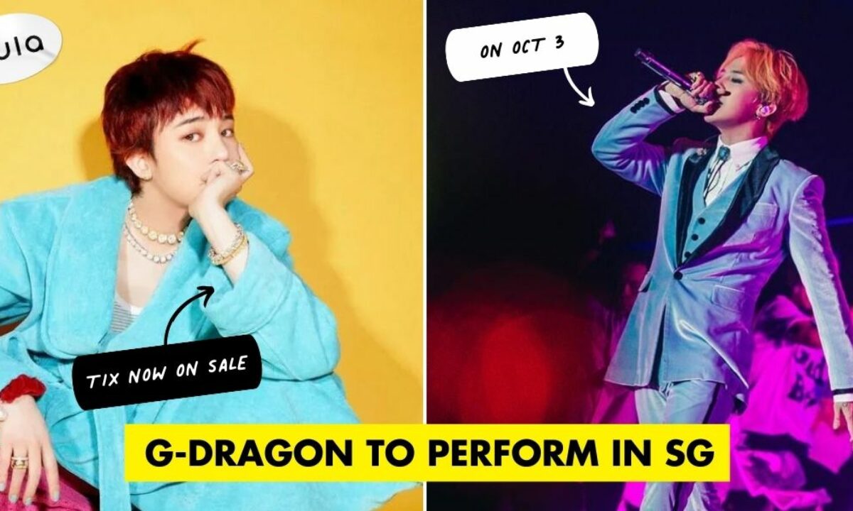 G-Dragon Will Perform At The Formula 1 Grand Prix This October