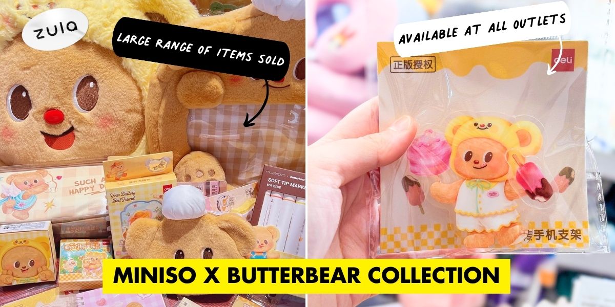 butterbear x miniso collab