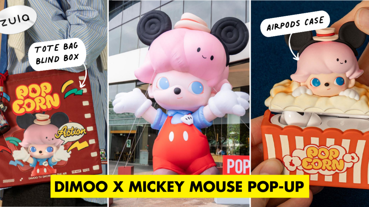 Dimoo x Mickey Mouse Pop-Up At Plaza Singapura