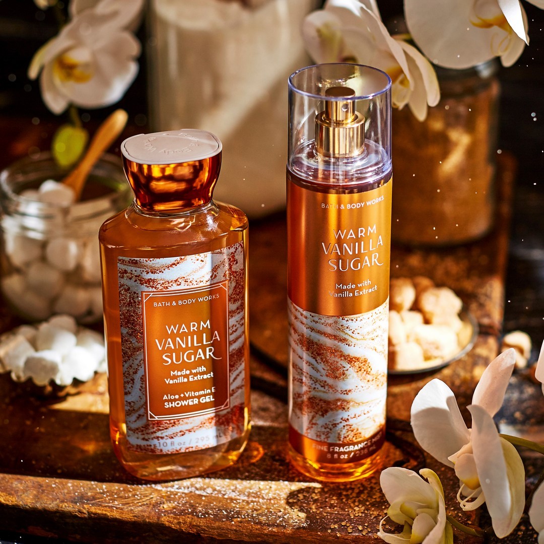 warm vanilla sugar bath and body works