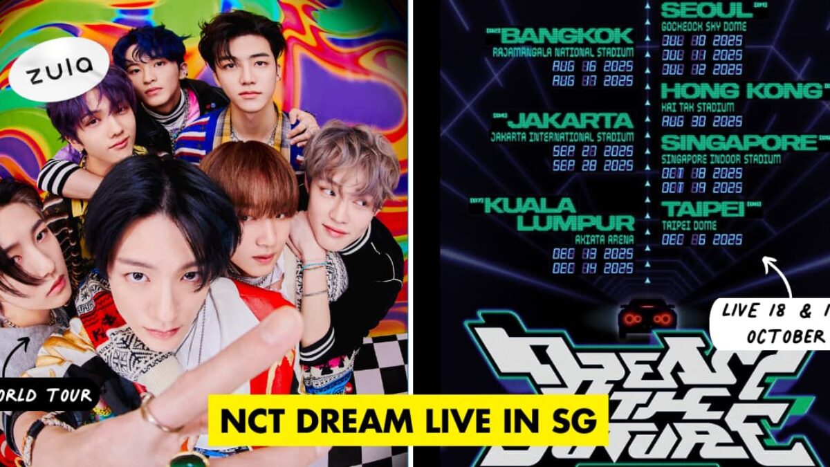 NCT Dream To Have A Concert in Singapore This October