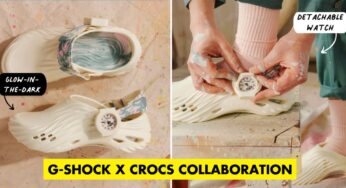 G-Shock x Crocs Releases Glow-In-The-Dark Clogs With Detachable Watch Buckles