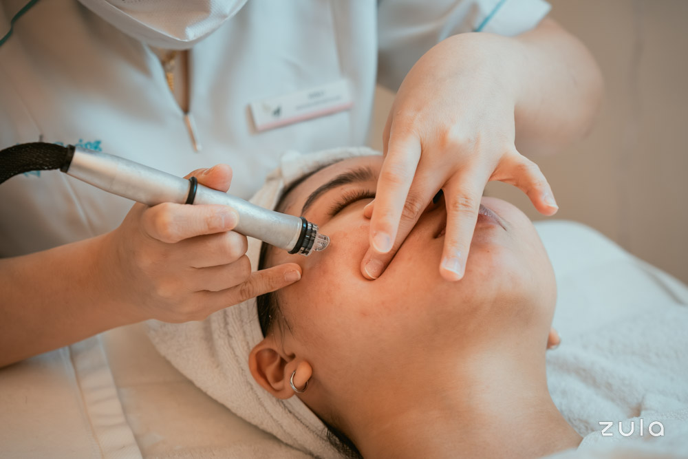 facial caring skin medispa